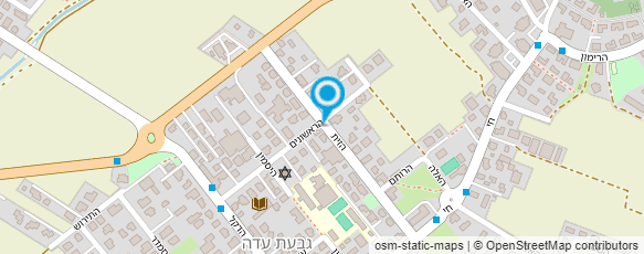 מפת הגעה אל Blessed Hands בלסד הנדס