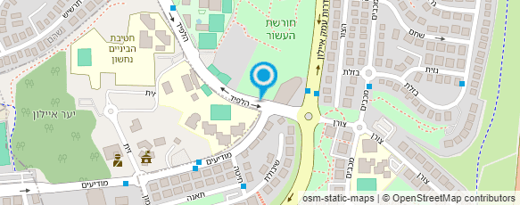 מפת הגעה אל בית חינוך ממ"ד מישרים-חינוך מיוחד