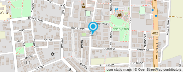 מפת הגעה אל טל דויטש  לשיר בנועם לגיל השלישי