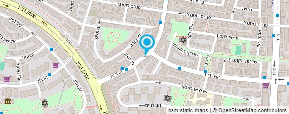 מפת הגעה אל ג'ינג'י גן - תינוקייה