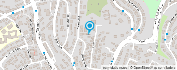 מפת הגעה אל אילנה גלס - אחות קוסמטיקאית