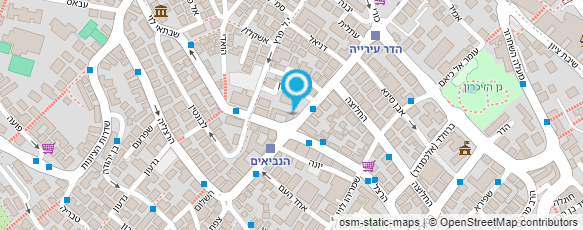 מפת הגעה אל המסעדה של אמא