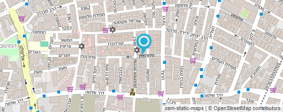 מפת הגעה אל R.A.L ביצוע עבודות סנפלינג