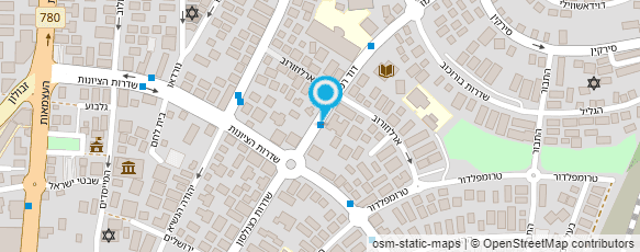 מפת הגעה אל הרב שלום חמו