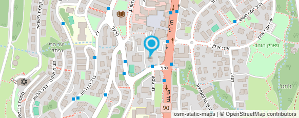 מפת הגעה אל פלאפל עמר