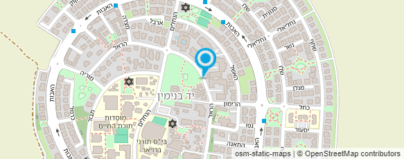 מפת הגעה אל מת"ת-מרכז תעסוקה תורני