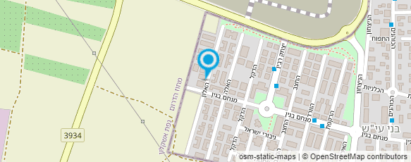 מפת הגעה אל מנעולי נועה בשפלה