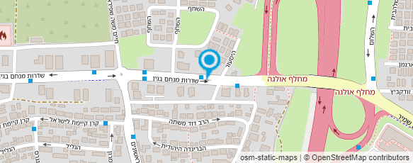 מפת הגעה אל הדס שדה פסיכותרפיה גופנית