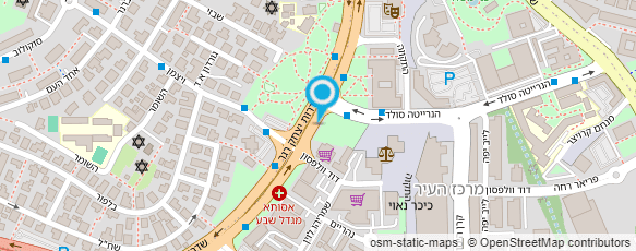 מפת הגעה אל בתיה ברק- ריפוי בעיסוק לילדים