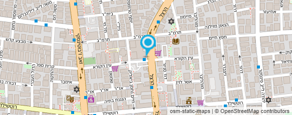 מפת הגעה אל שניצל על הדרך