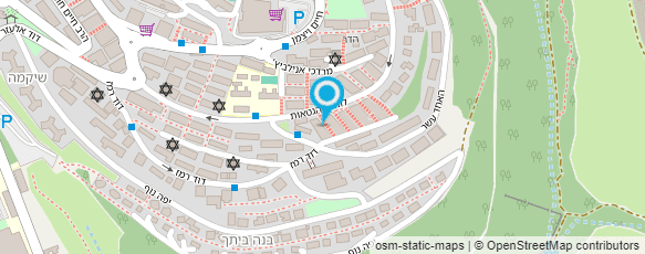 מפת הגעה אל גי'נג'י עיצוב שיער