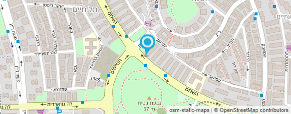 מפת הגעה אל מכון אורטופדי-עקב אכילס מפת הגעה אל מכון אורטופדי-עקב אכילס