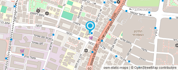 מפת הגעה אל ירון מרגולין