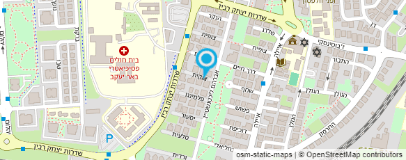 מפת הגעה אל אילנית מעצבת שיער