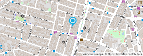 מפת הגעה אל גן קשת