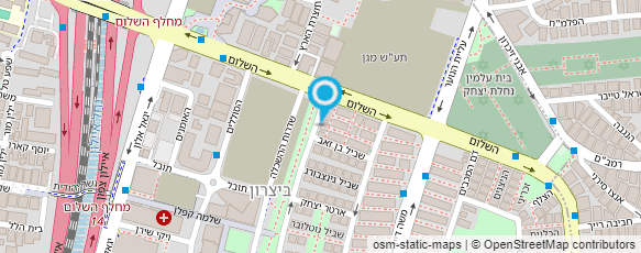 מפת הגעה אל דודי שובל One Love  אומן גרפיטי