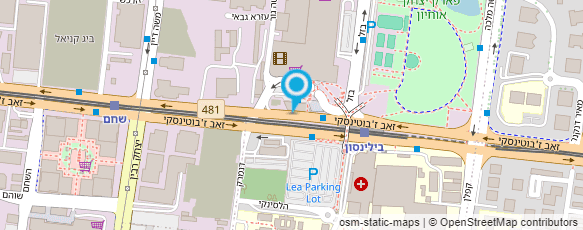 מפת הגעה אל פוקצ'ריה מטבח איטלקי