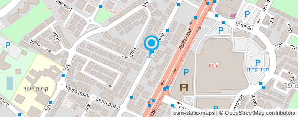 מפת הגעה אל מכבסת מרים