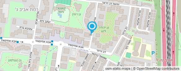 מפת הגעה אל אילנה מאירסון - מכינה לאופנה