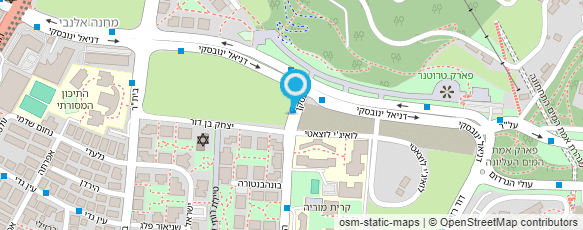 מפת הגעה אל הקרן לעידוד יוזמות חינוכיות