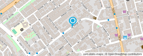 מפת הגעה אל אורלי ספיבק יועצת תזונה