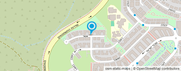 מפת הגעה אל ענת בן-חור יועצת שינה לתינוקות