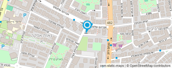 מפת הגעה אל שי אושנים- מאמנת כושר