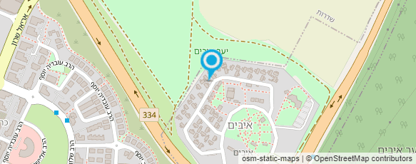 מפת הגעה אל מעברים נגב צפוני