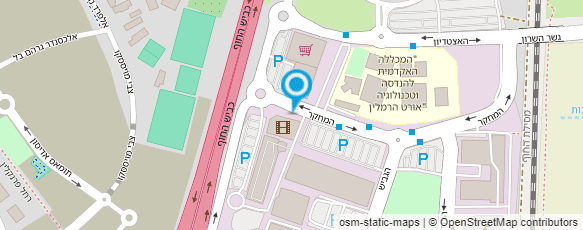 מפת הגעה אל בליקר בייקרי