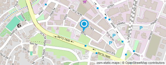 מפת הגעה אל סטודיו 55 - דניאל זיו