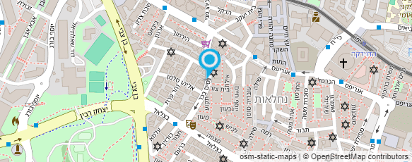 מפת הגעה אל דוד בלמס - בריאות לכל החיים