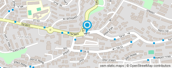 מפת הגעה אל א.רביבו עבודות עץ