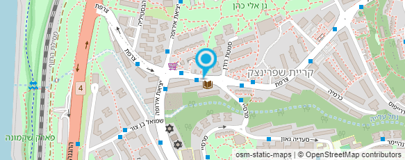 מפת הגעה אל מוסקוביץ נכסים