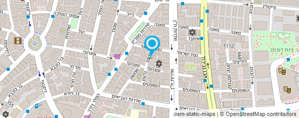 מפת הגעה אל נתי גודמן מדריך רכיבה וריצה