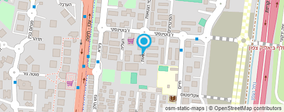 מפת הגעה אל מרכז קהילתי צור-שלום