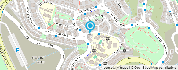 מפת הגעה אל ישראל הלפרין - יועץ בטיחות אש