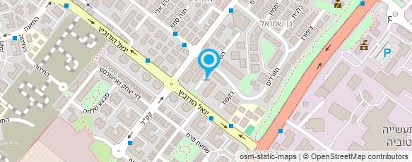 מפת הגעה אל מילי לוין מאפרת מקצועית