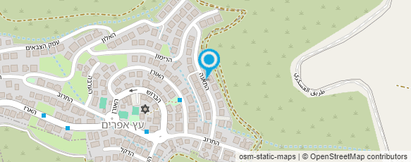 מפת הגעה אל מרכז משפחה בקשב - צחי גלצר