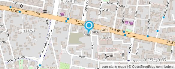 מפת הגעה אל יפית עמר מאפרת מקצועית