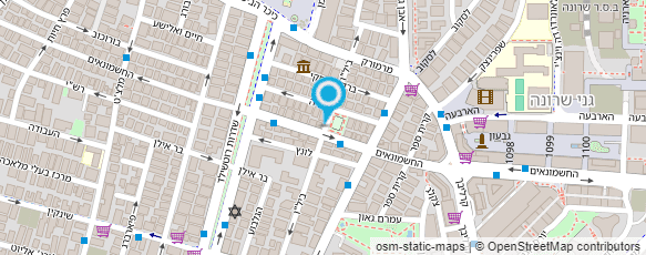 מפת הגעה אל הפנסיון של אילנה