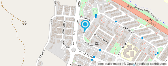 מפת הגעה אל ססיל ויצמן עיצוב פנים