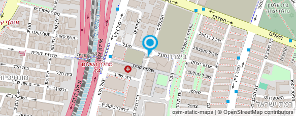 מפת הגעה אל עומר אנדר-פסיכולוג