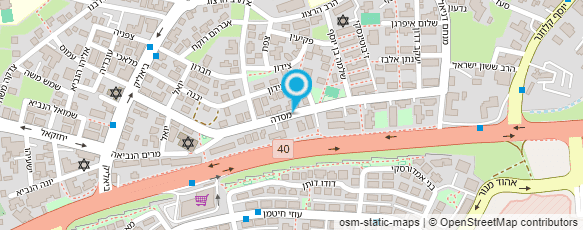 מפת הגעה אל ארז לוי מאמן כושר מוסמך -אישי