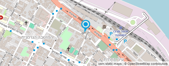 מפת הגעה אל אינאס פרחים לאירועים