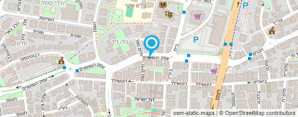 מפת הגעה אל ורד סימוני מושקוביץ - קוסמטיקה טבעית