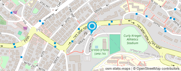 מפת הגעה אל לימוד שחייה בחוויה עם טטיאנה