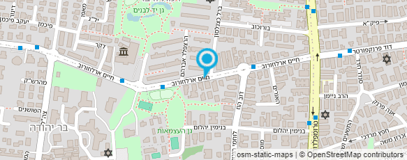 מפת הגעה אל יוני אימוני כושר אישיים