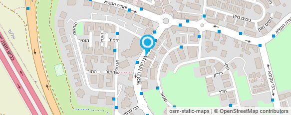 מפת הגעה אל מירי נויזץ- יועצת שינה