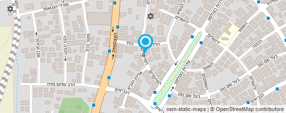 מפת הגעה אל פעוטון מיכל