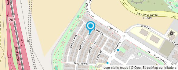 מפת הגעה אל תוספות שיער-לאה רובינשטיין